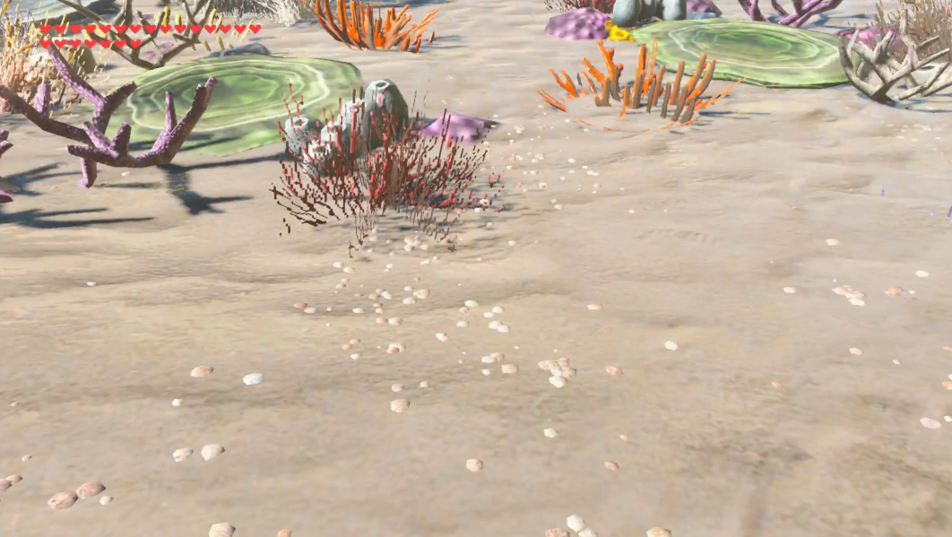 细致入微 《旷野之息》玩家通过Bug展现水下美丽景色