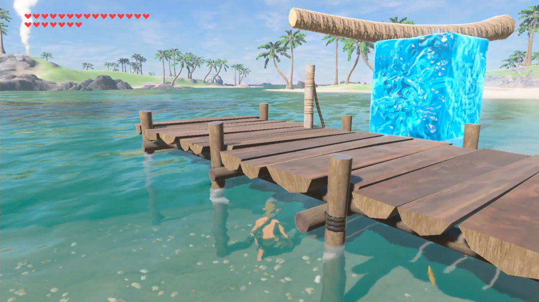 细致入微 《旷野之息》玩家通过Bug展现水下美丽景色