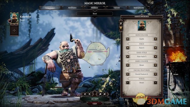 《神界：原罪2》欢乐堡洗点镜子MOD