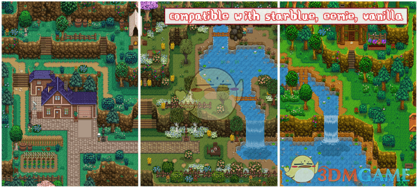 《星露谷物语》地图视觉效果大修MOD