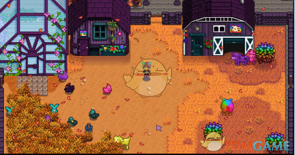 《星露谷物语》彩虹色的星露谷MOD