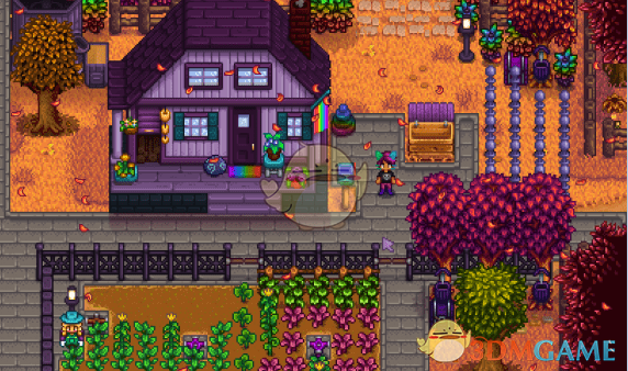 《星露谷物语》彩虹色的星露谷MOD