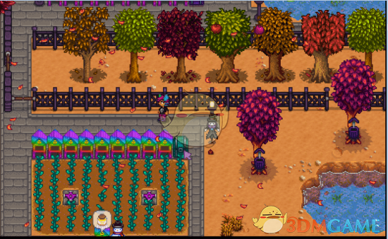 《星露谷物语》彩虹色的星露谷MOD