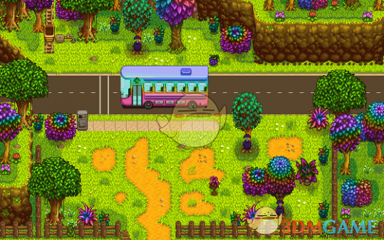 《星露谷物语》彩虹色的星露谷MOD