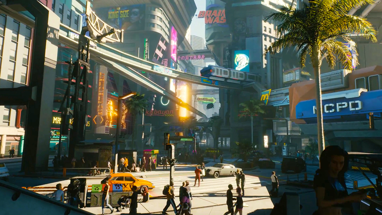 《赛博朋克2077》：游戏中将有大量可以进去的建筑