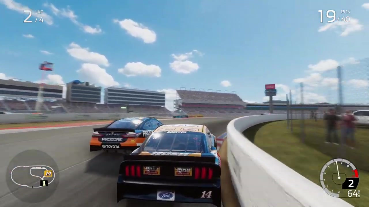 非最终版本 《热力纳斯卡4》首部实机预告片公布