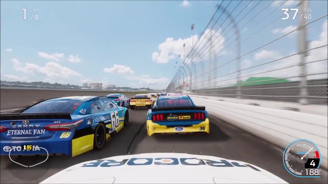 非最终版本 《热力纳斯卡4》首部实机预告片公布