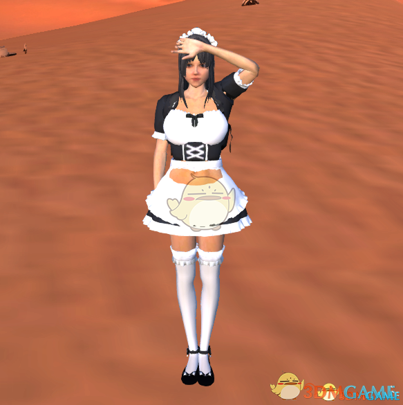 《剑士》可爱女仆装MOD