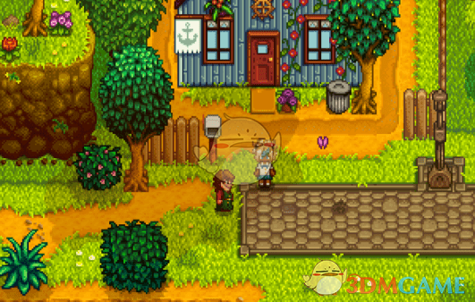 《星露谷物语》可爱蓬蓬头发型MOD