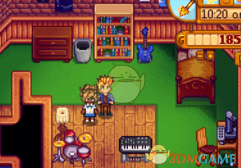 《星露谷物语》可爱蓬蓬头发型MOD