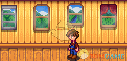 《星露谷物语》更精美的窗户家具包MOD