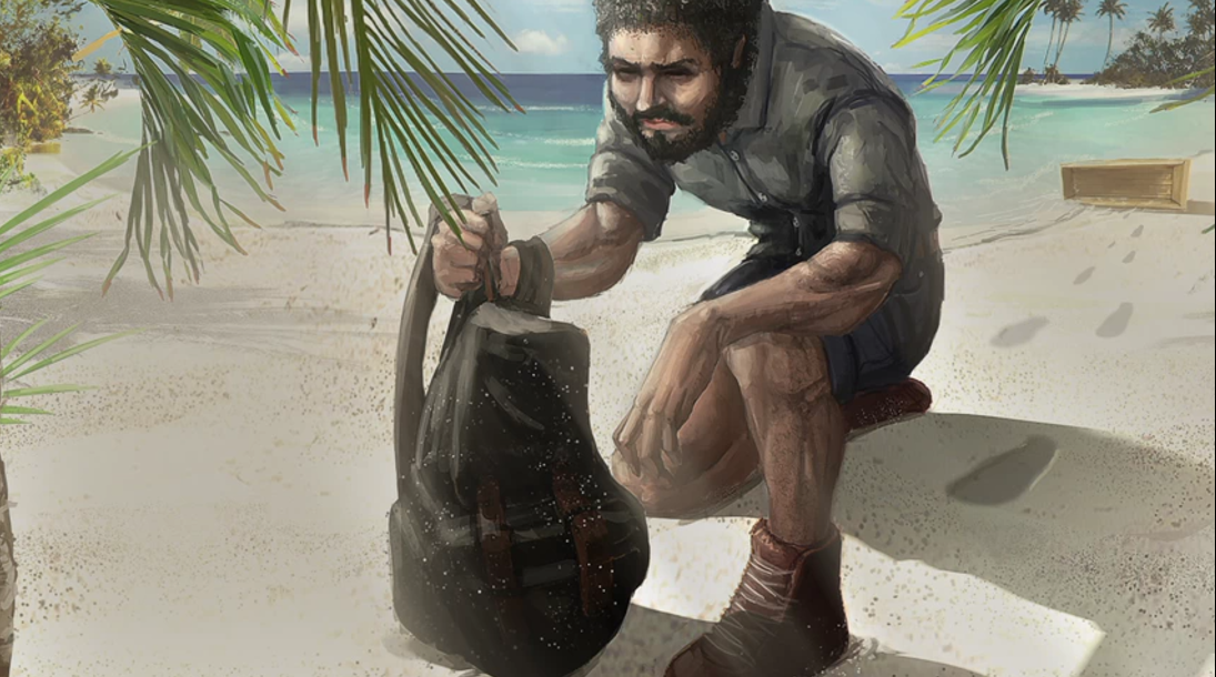 《逆境求生》插画式宣传片 单人独岛大探险