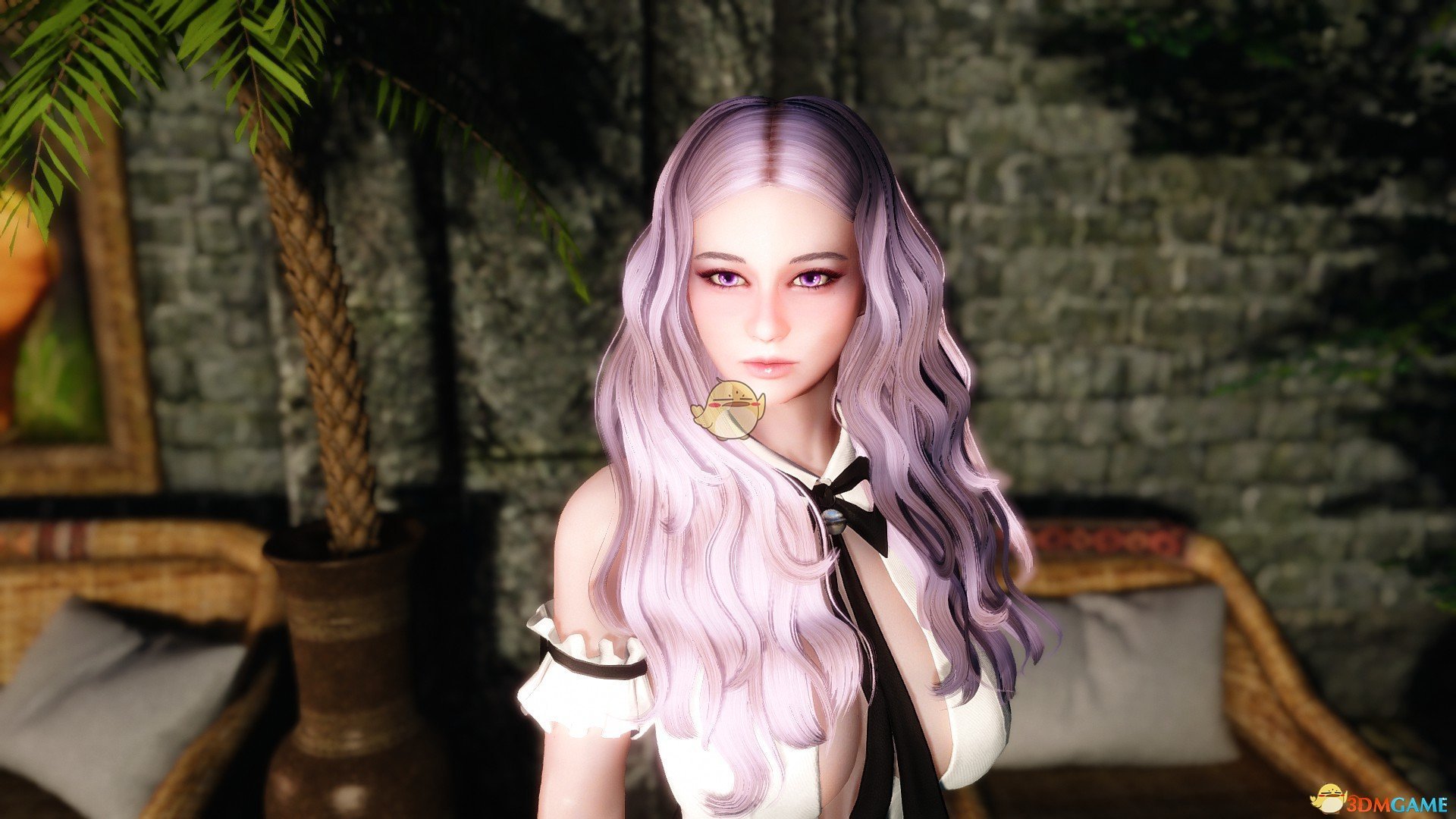 《上古卷轴5：天际》Celene粉色头发女性随从MOD