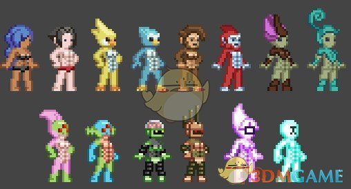 《星界边境》所有种族健美基础外观MOD