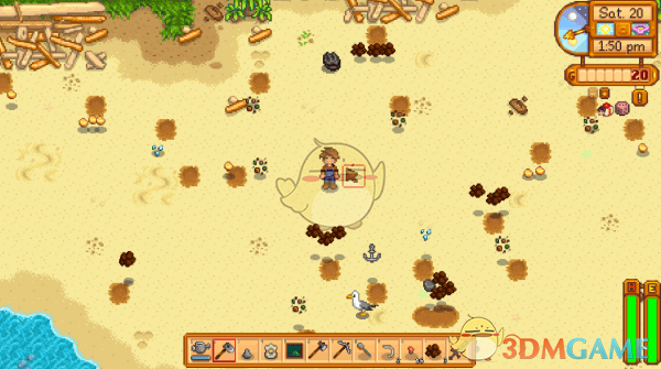 《星露谷物语》自动挖掘周围蚯蚓MOD