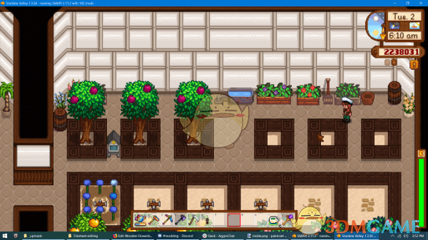 《星露谷物语》木制花箱MOD