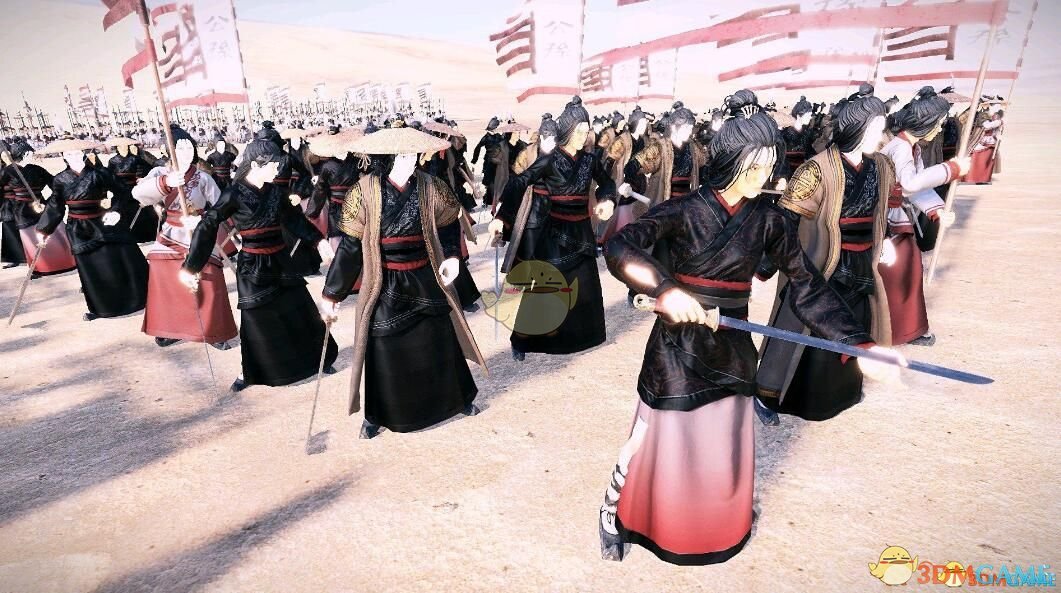 《全面战争：三国》刺客女侠兵种汉化版MOD