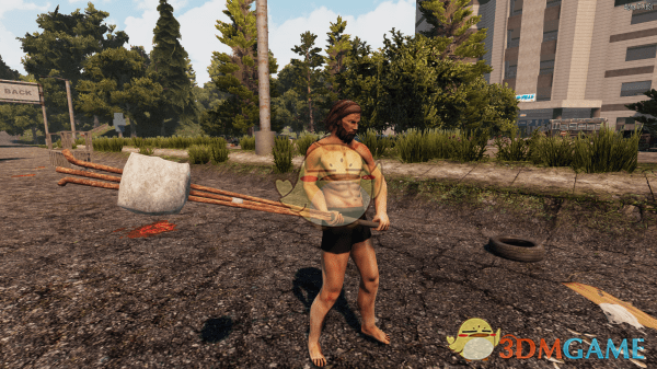 《七日杀》重型近战武器——大钢筋MOD