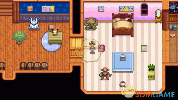 《星露谷物语》精灵宝可梦秘密基地定制家具MOD