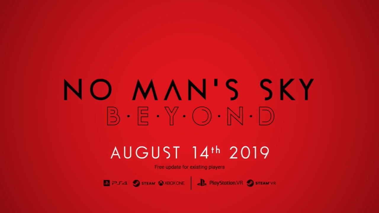 《无人深空》大型更新“Beyond”将于8月14日上线
