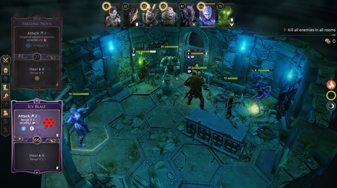 《幽港迷城》游戏演示公开 原版桌游精髓成功传承