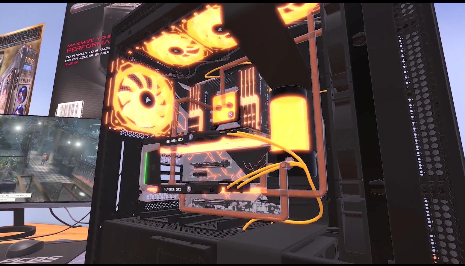 在主机上拼PC 《装机模拟器》正式登陆三大主机平台