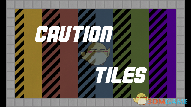 《边缘世界》条纹彩色地板v1.0 MOD