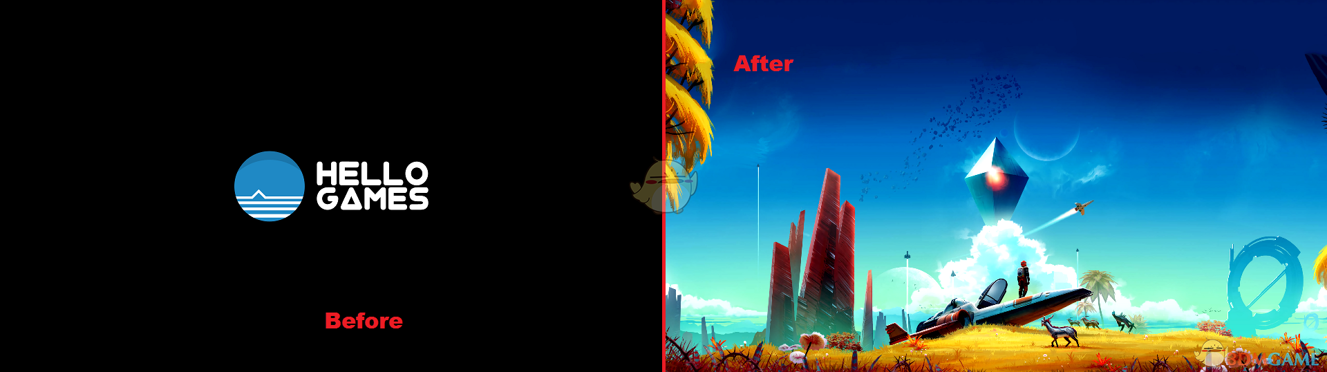 《无人深空》游戏启动界面背景更改MOD