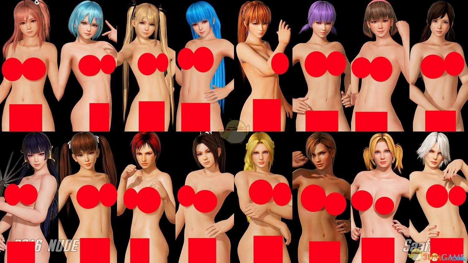 《死或生6》全女角色绅士MOD