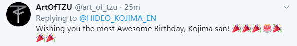 余生想一直做游戏！ 小岛秀夫发推庆祝自己56岁生日