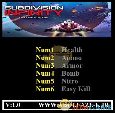 《无限细分DX》v1.0六项修改器[Abolfazl]