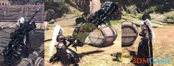 《怪物猎人：世界》利维坦暴怒大剑MOD