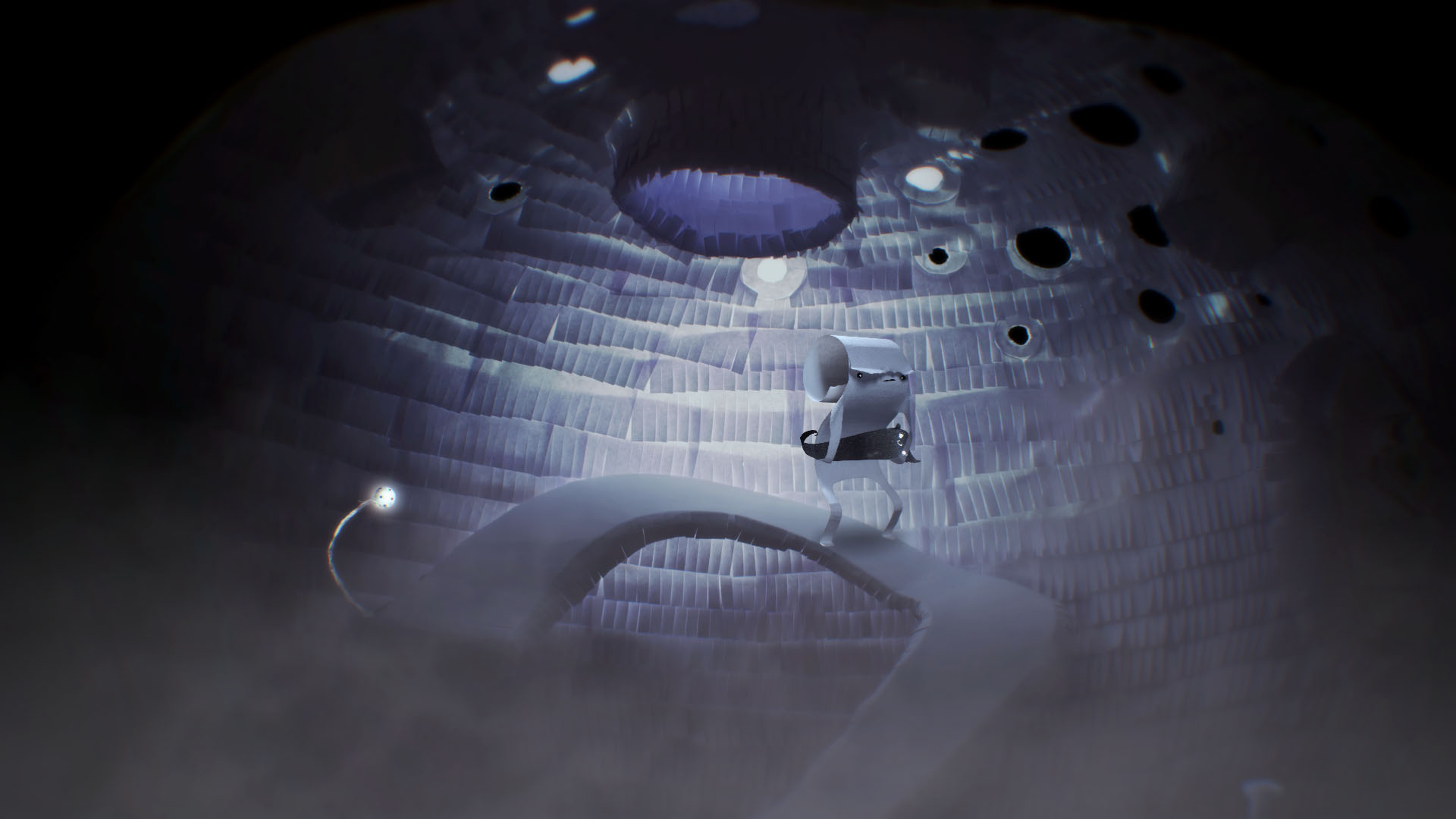 徒手剪纸新作《纸片人》公布视频演示