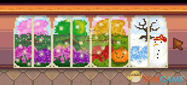 《星露谷物语》季节性动态窗户MOD