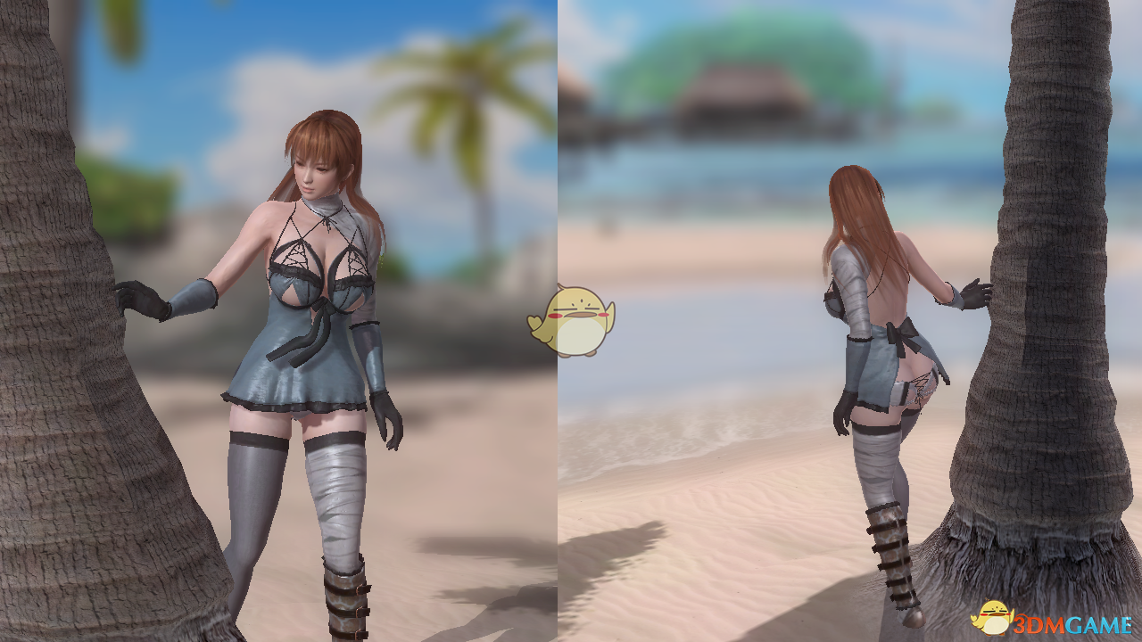 《死或生5：最后一战》Kasumi性感吊带皮衣MOD