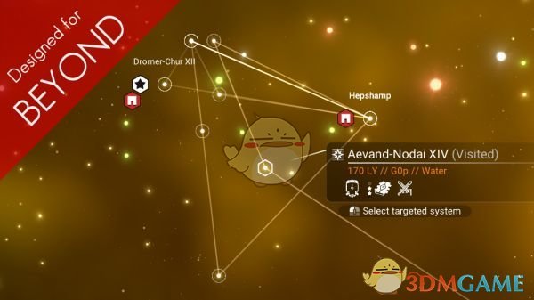 《无人深空》更清晰的银河地图线MOD