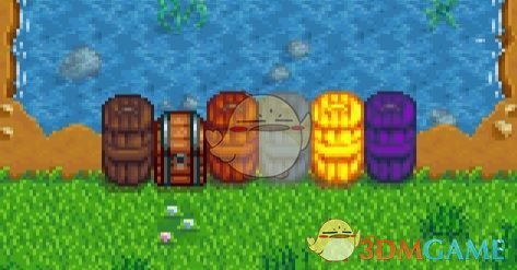 《星露谷物语》可升级的地窖酒桶MOD