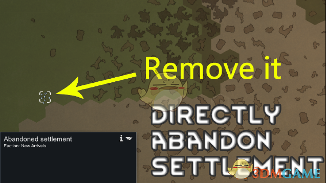 《边缘世界》放弃定居点v1.0 MOD