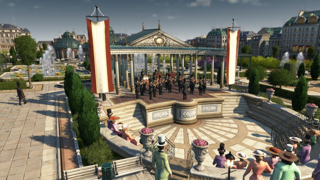 《纪元1800》第二部DLC推出 打造自己的植物园