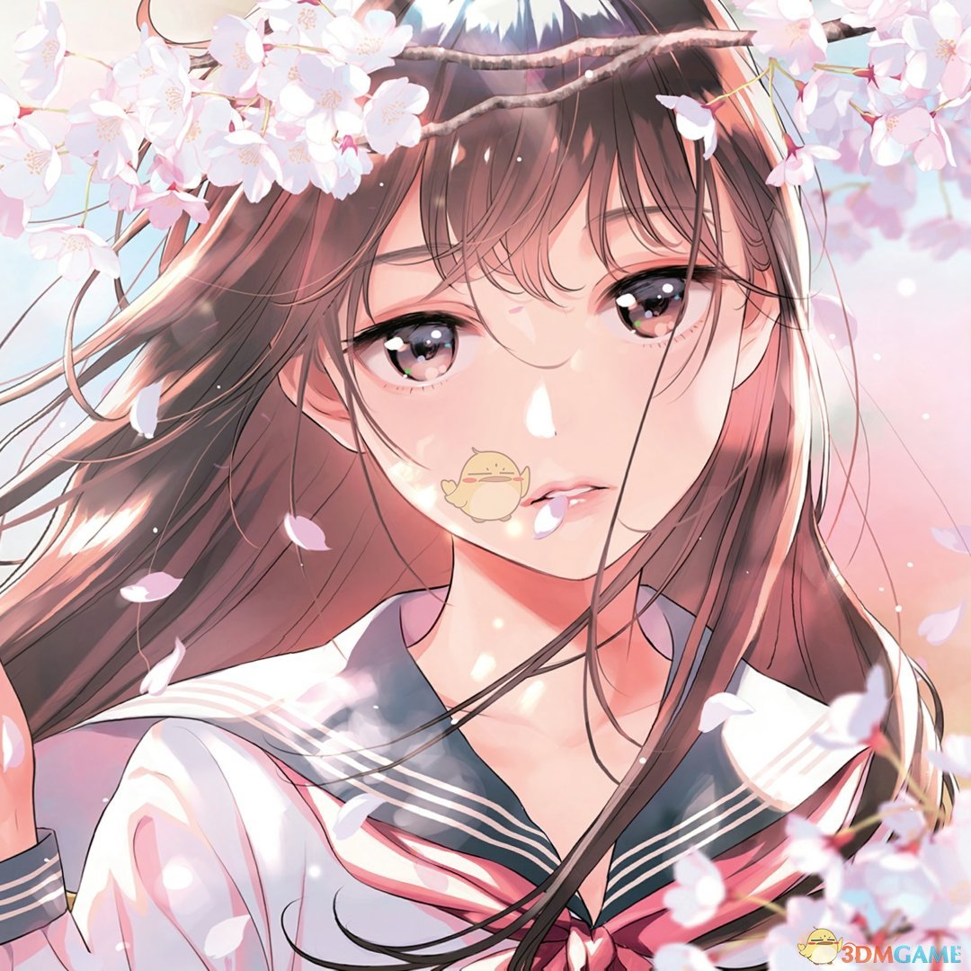 《Wallpaper Engine》樱花下的美少女动态壁纸