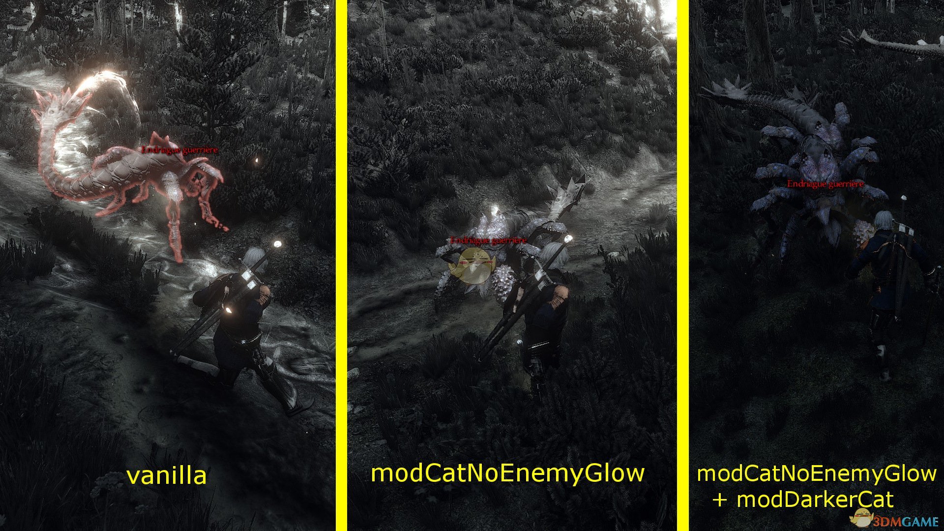 《巫师3：狂猎》猫眼药水没有光芒特效MOD