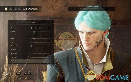 《贪婪之秋》更多头发和眼睛的颜色MOD