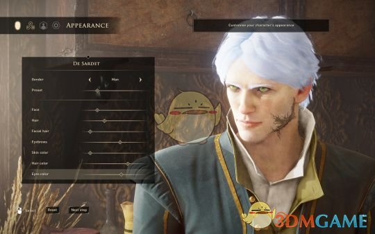 《贪婪之秋》更多头发和眼睛的颜色MOD