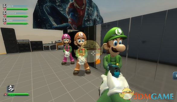 《求生之路2》主角改成马里奥MOD