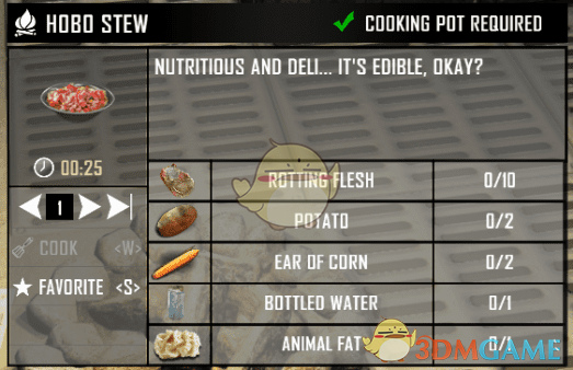 《七日杀》腐肉可加工MOD