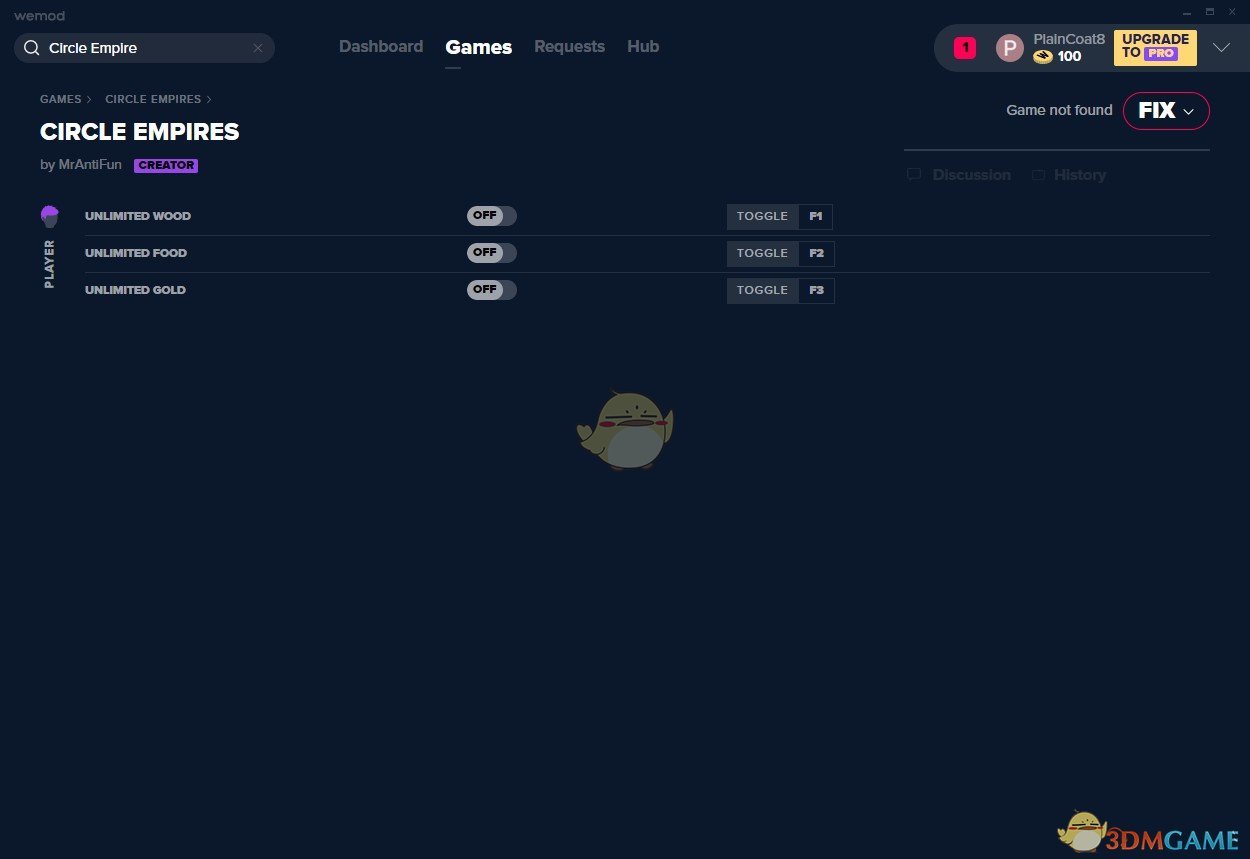 《环形帝国》v2019.09.27三项修改器[MrAntiFun]