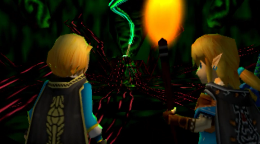 梦回1999 大神制作《塞尔达传说：旷野之息》续篇N64版宣传片