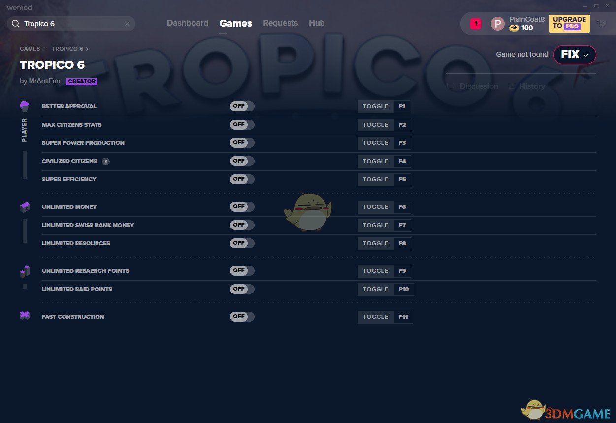 《边缘世界》v2019.10.02十四项修改器[MrAntiFun]