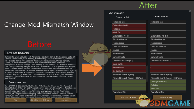 《边缘世界》更好的补丁管理窗口v1.0 MOD