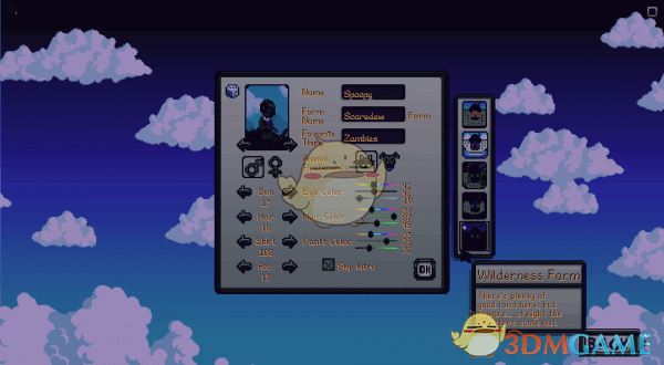 《星露谷物语》万圣节大停电游戏风格MOD